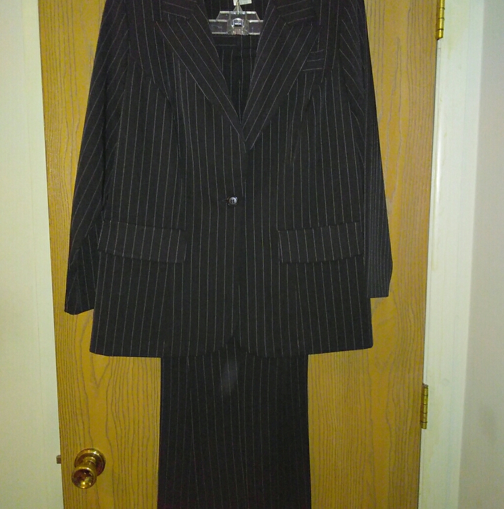 Pinstripe suit